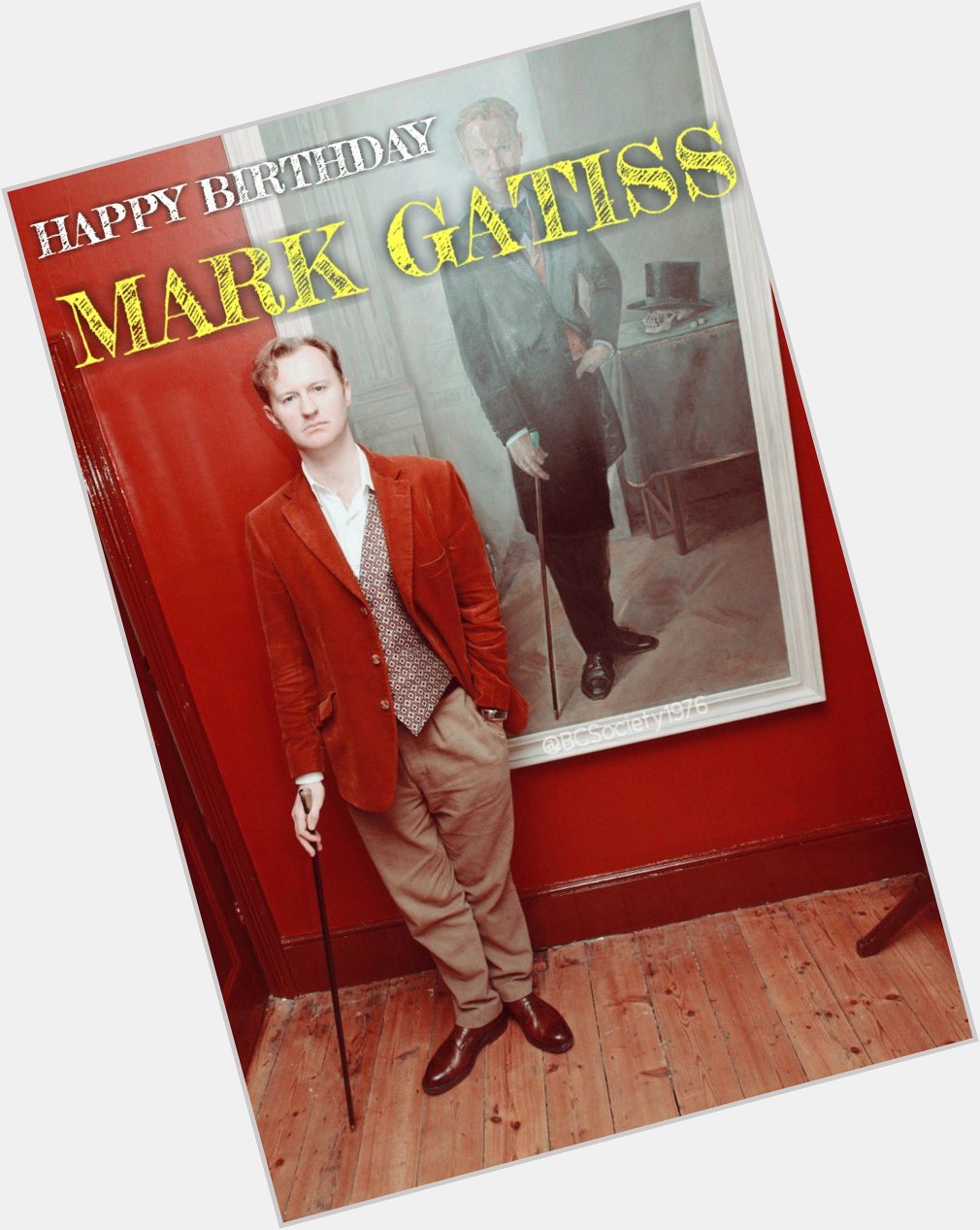 Happy Birthday to the talented man, Mark Gatiss ( )   