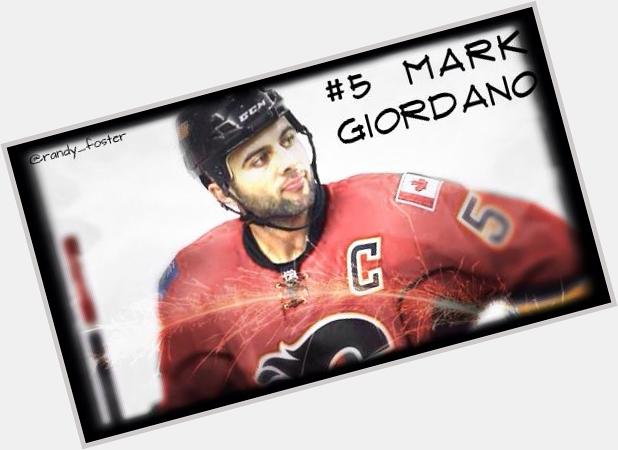 Happy Birthday to captain Mark Giordano. 