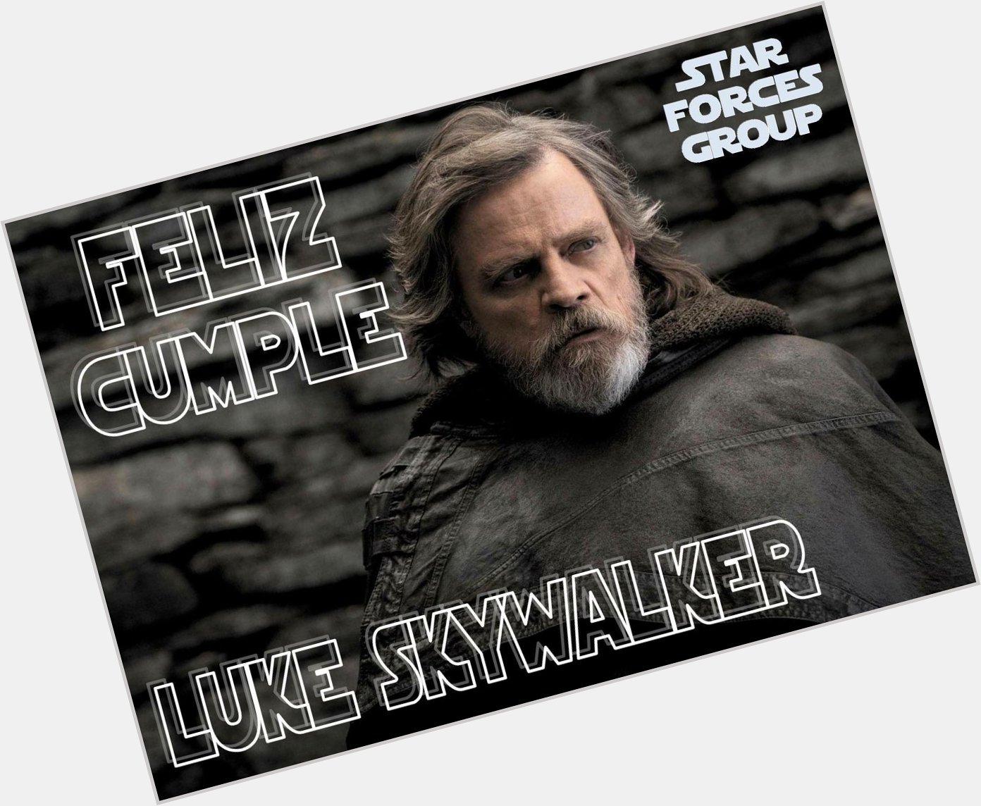 Happy birthday Luke!! Mark Hamill 