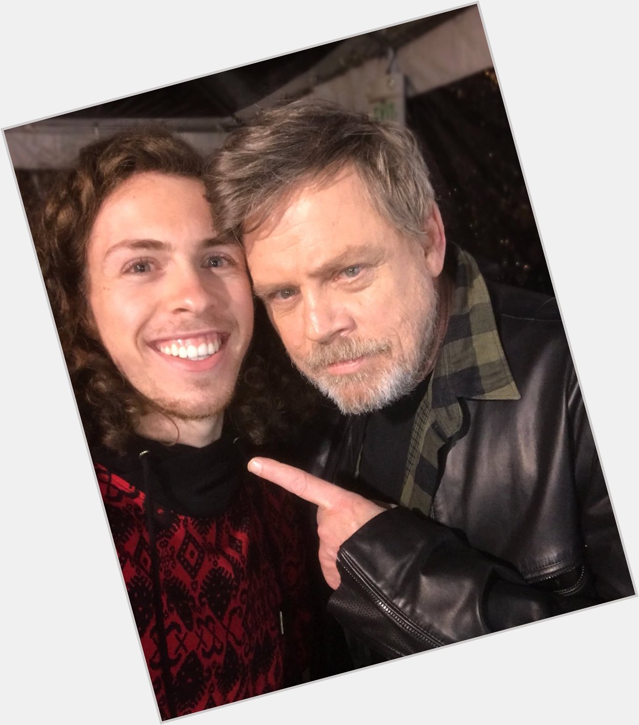 A long time ago in a galaxy far, far away.... YOU WERE BORN! Happy birthday, Mark Hamill, you legend. 