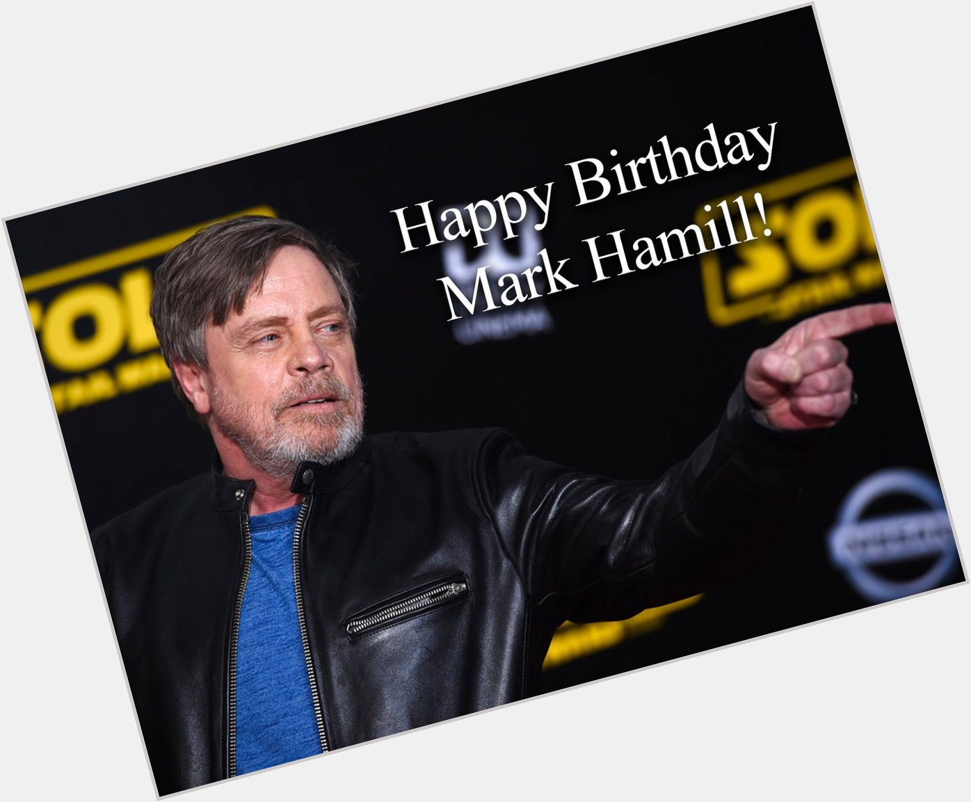 HAPPY BIRTHDAY TO MARK HAMILL! The \"Star Wars\" actor turns 70 today. 