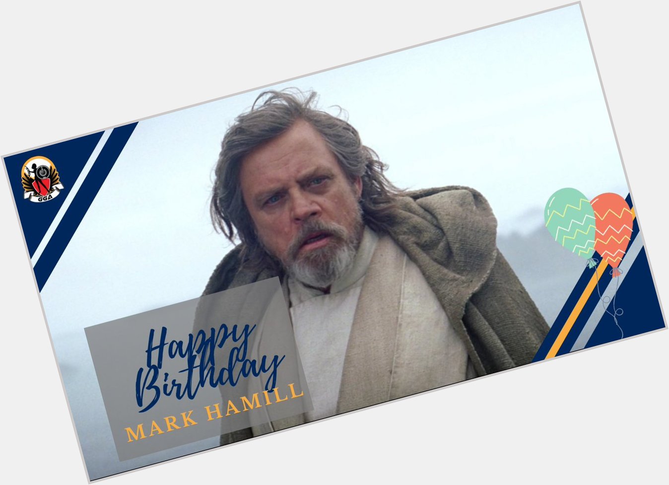 Happy Birthday to our galaxy\s finest, Mark Hamill, who\s always one with the Force!  