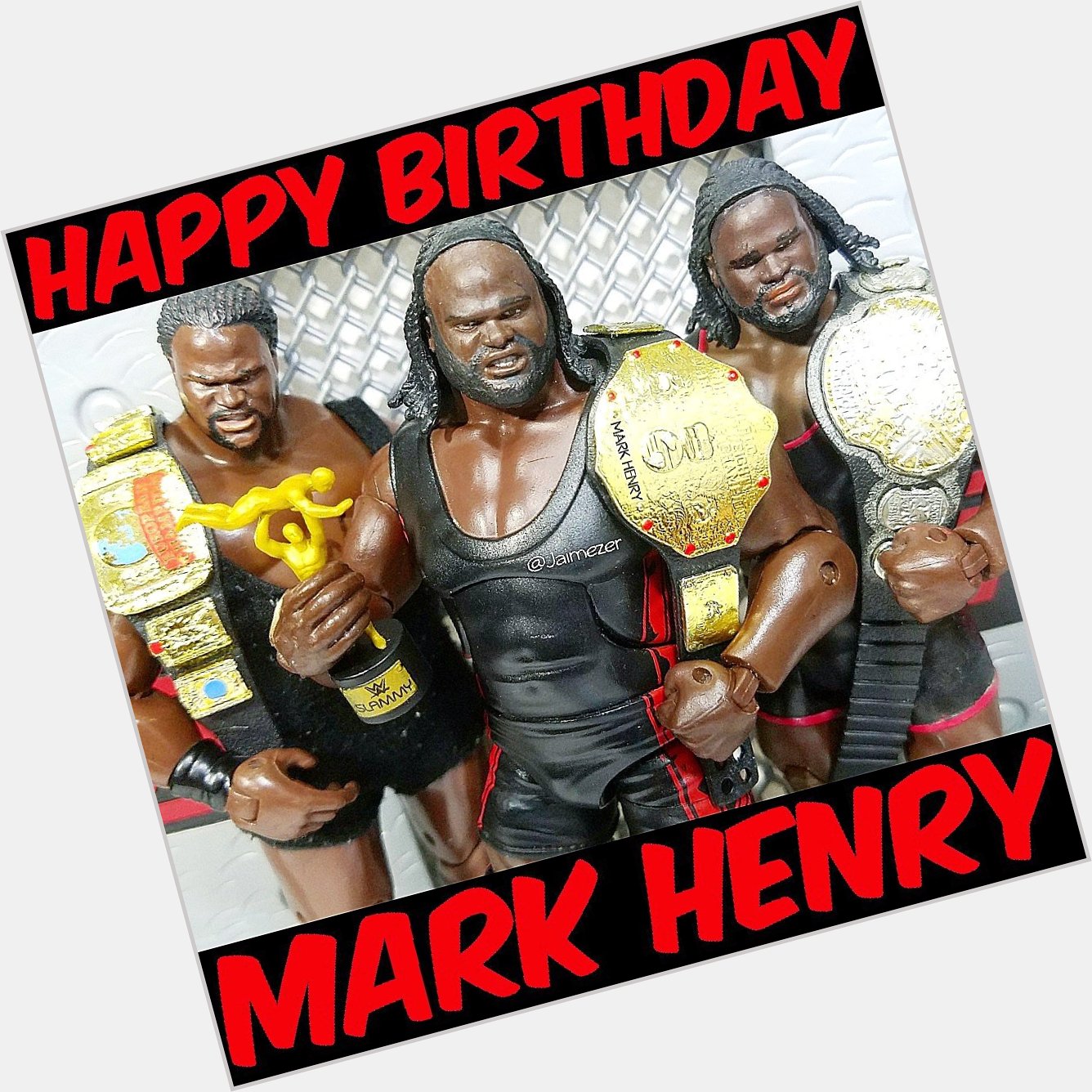 Happy Birthday to the World\s Strongest Man, Mark Henry! 