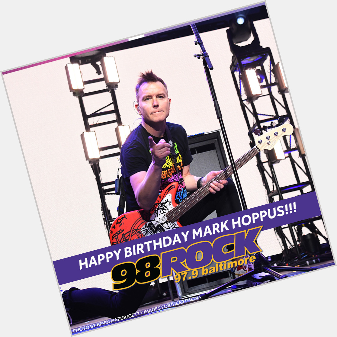 What\s his age again? Happy Birthday to blink-182\s Mark Hoppus who turns 51 today.  