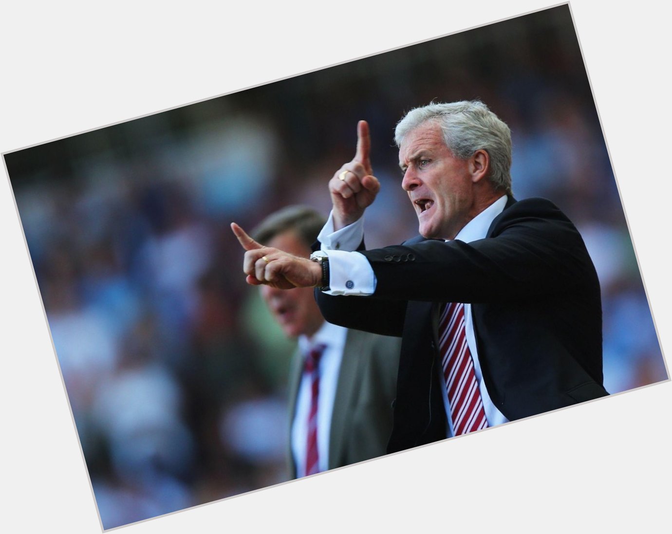 Manager Mark Hughes celebrates his 51st birthday against West Ham today. Happy Birthday gaffer! 3 points please 