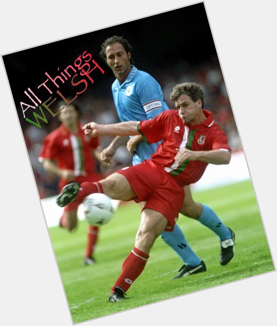 Happy 52nd Birthday for former Welsh striker & manager Mark Hughes   