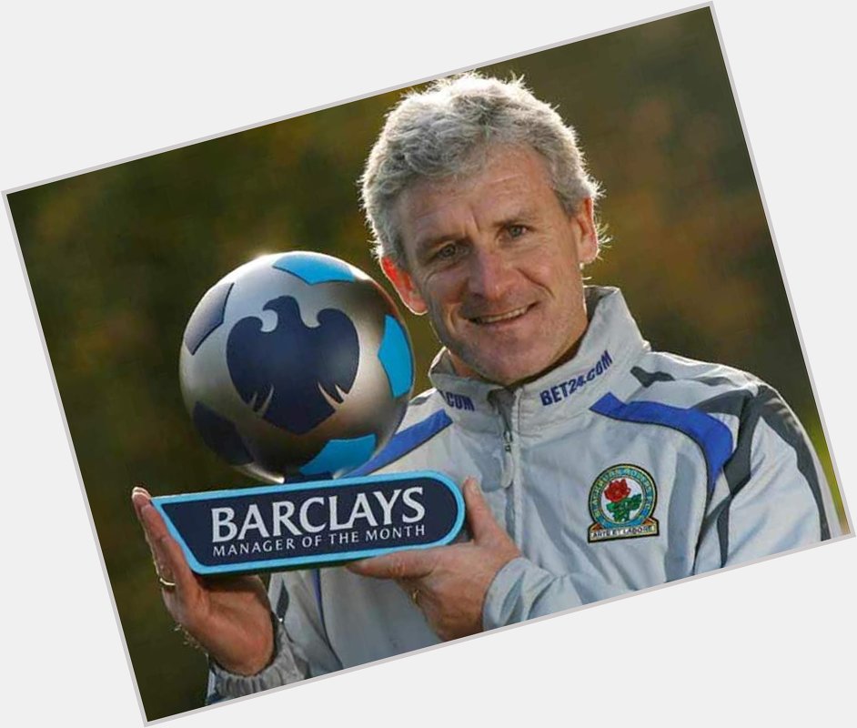  Happy birthday to former player and manager - Mark Hughes.       