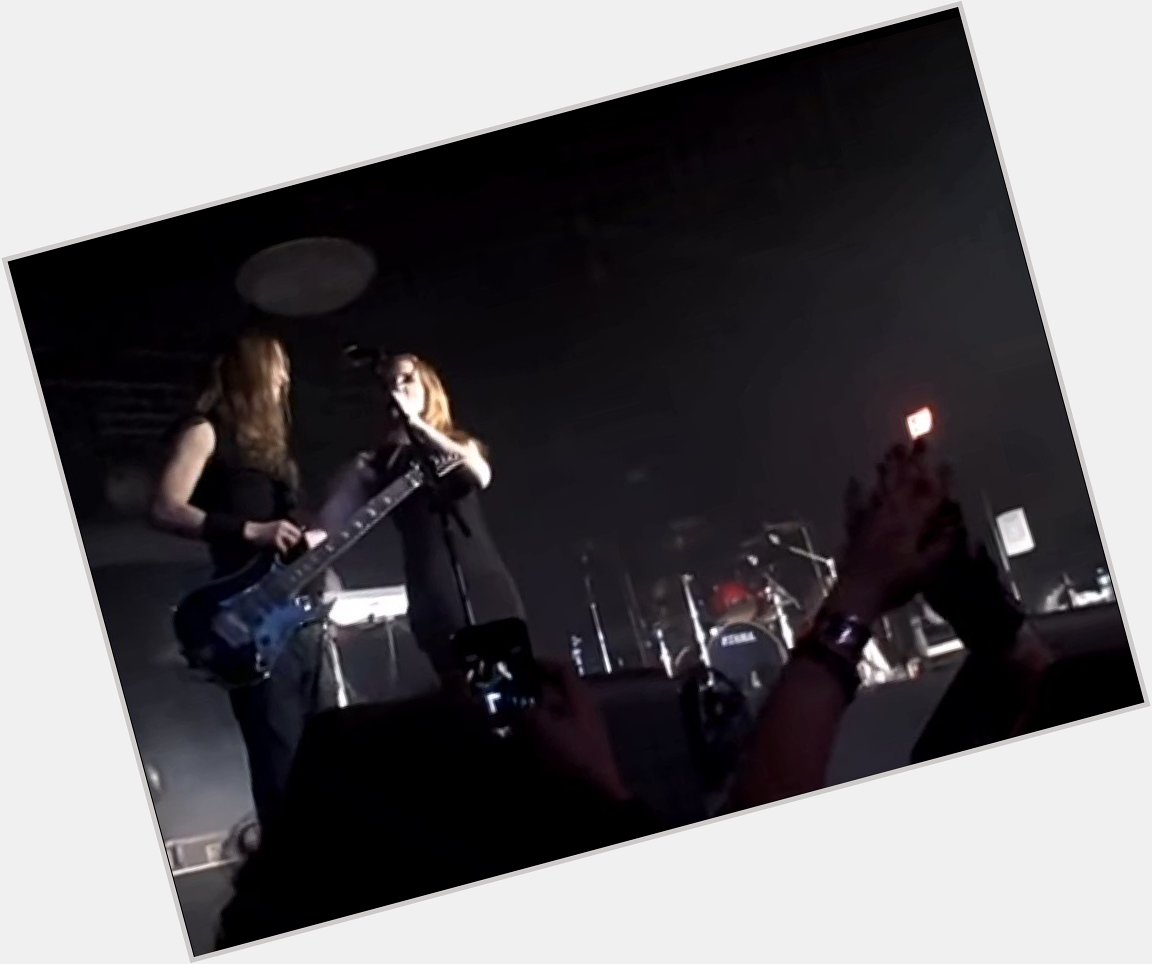 Snippet of Simone singing Happy Birthday to Mark Jansen during Epica\s show in Orlando, Florida (2012) 