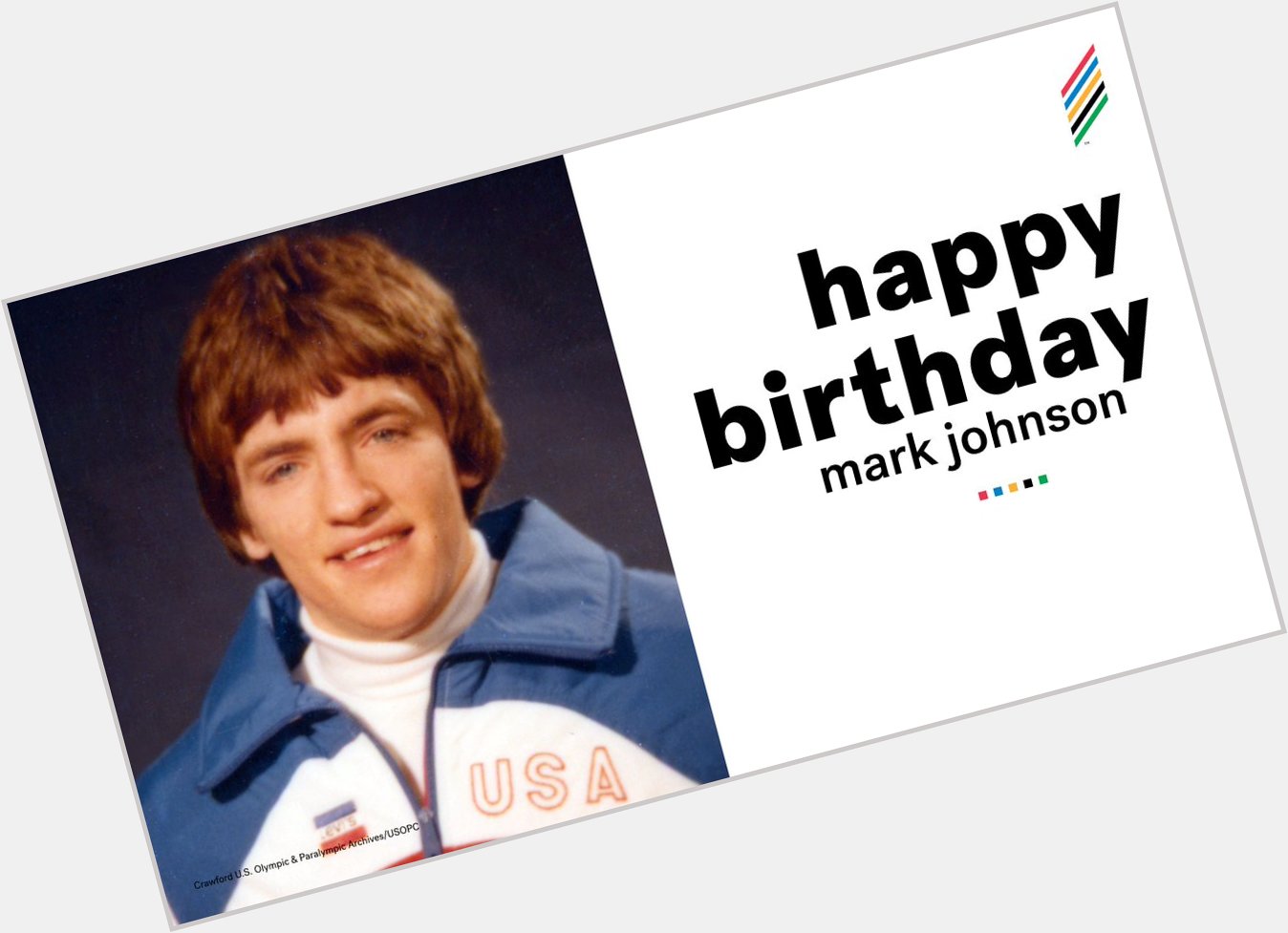Happy birthday to Mark Johnson!

Mark was a member of the  