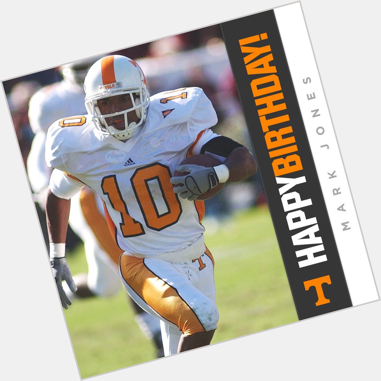 Happy birthday to and former Tennessee WR and return specialist, Mark Jones!   