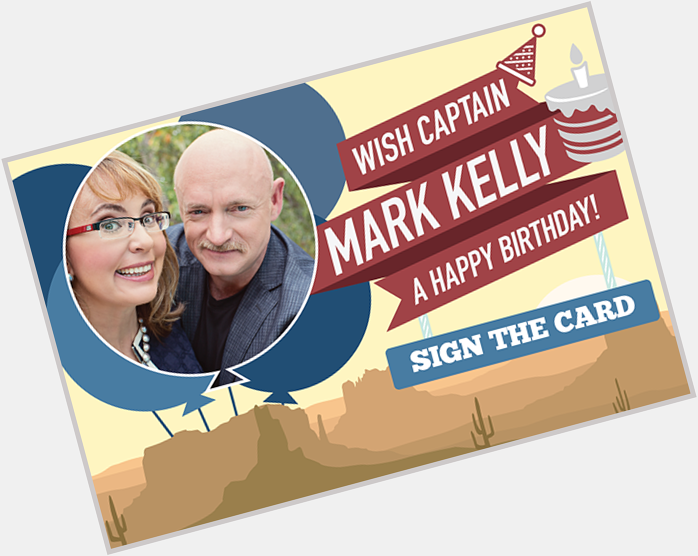   Help me wish a happy birthday! Sign my card for him here:  