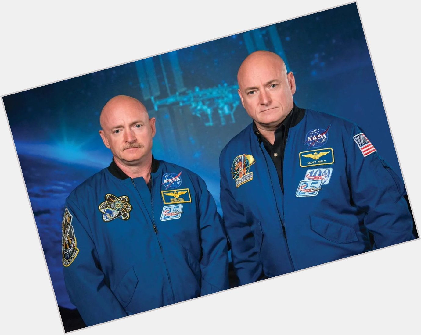 Happy Birthday to Mark Kelly and Scott Kelly! 