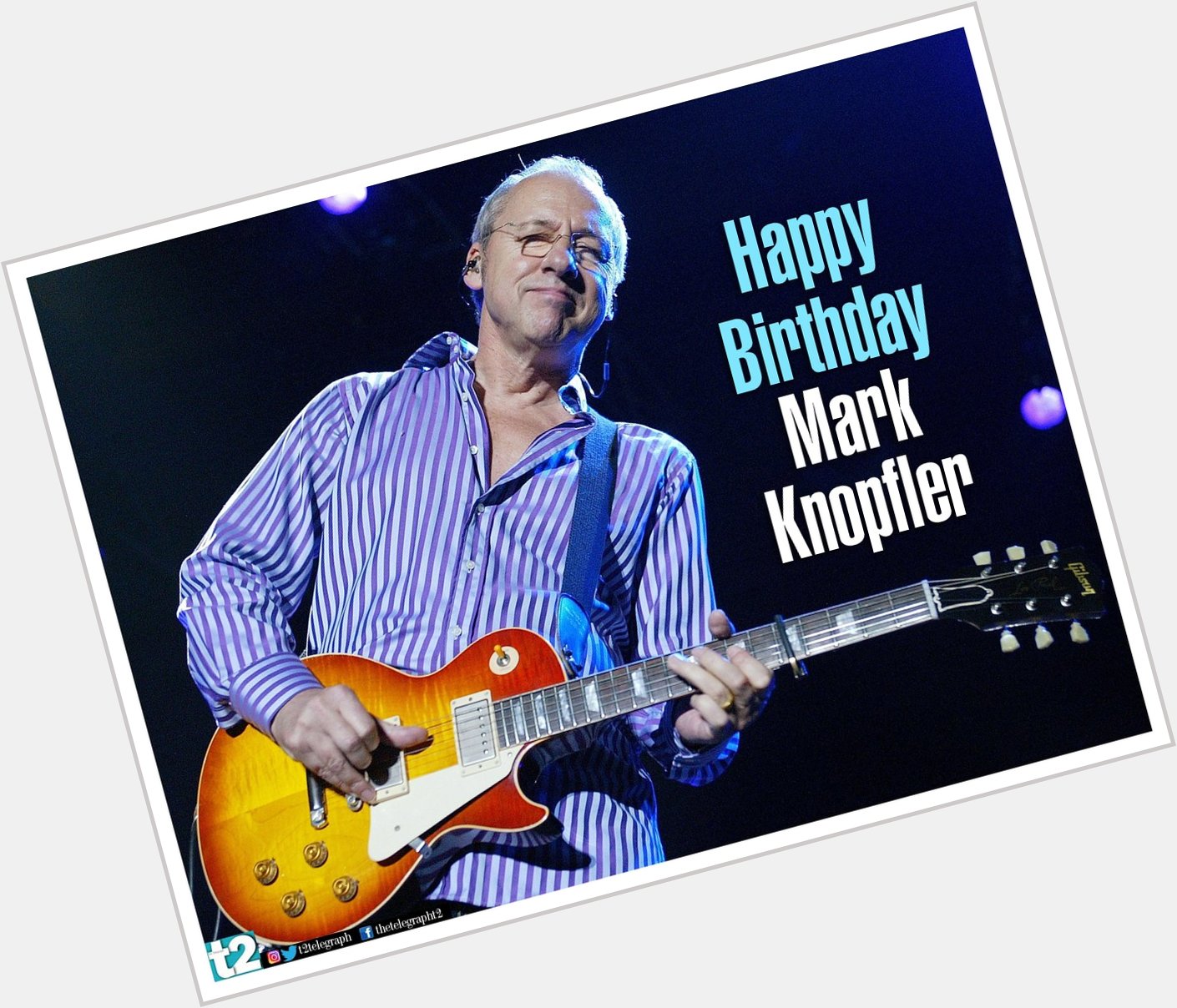 Happy birthday Mark Knopfler, the Sultan of Strings. 