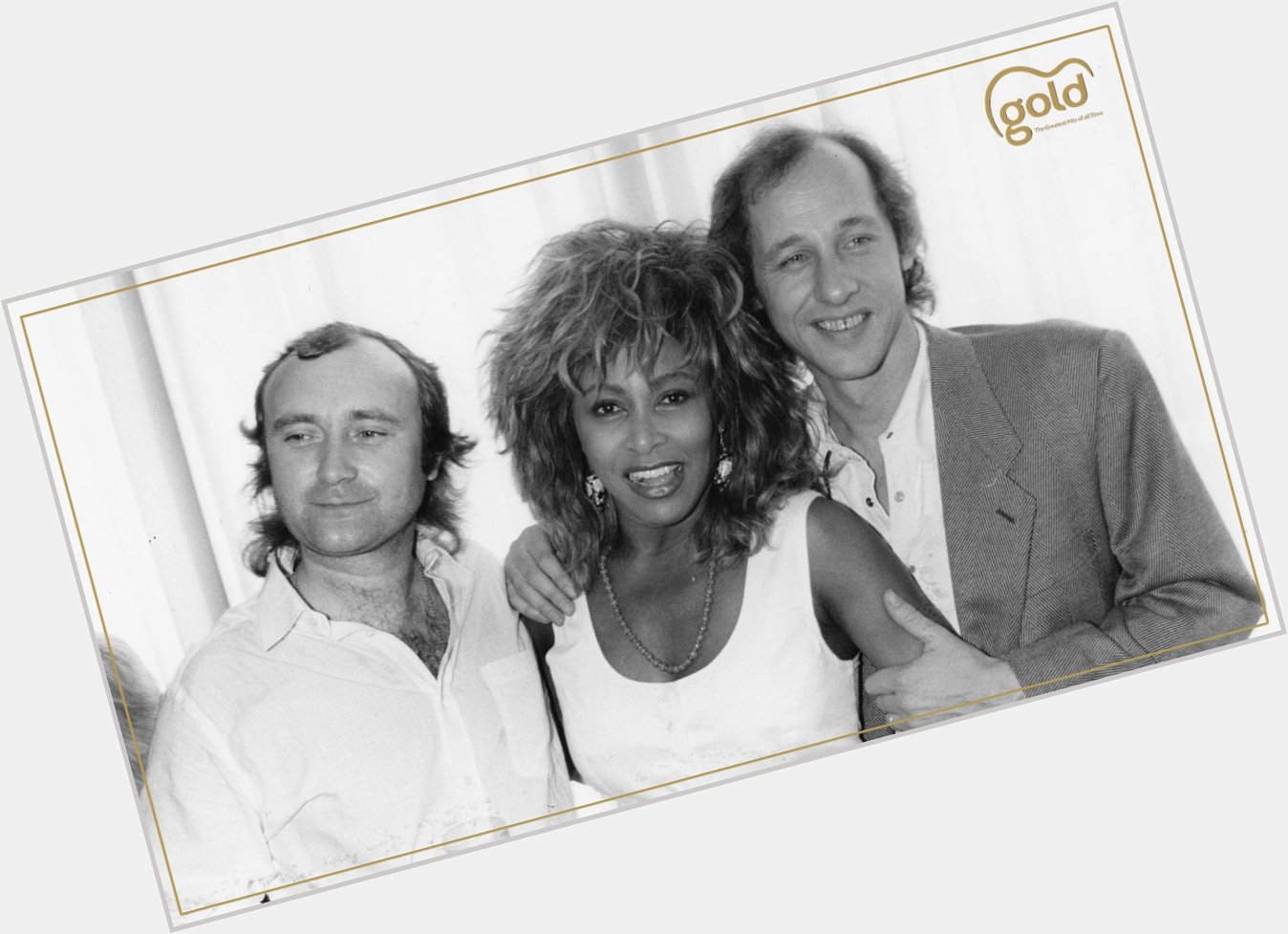 Happy birthday Dire Straits star Mark Knopfler! Here he is with pals Tina and Phil back in the day... 
