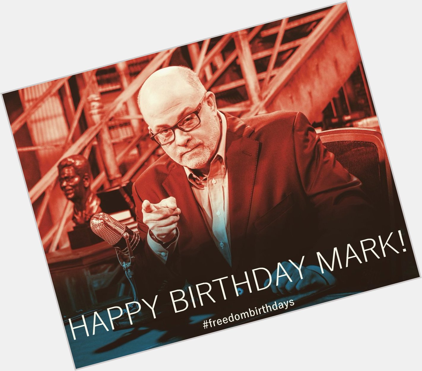 Join us in wishing a very happy birthday to our evening guy, Mark Levin!  