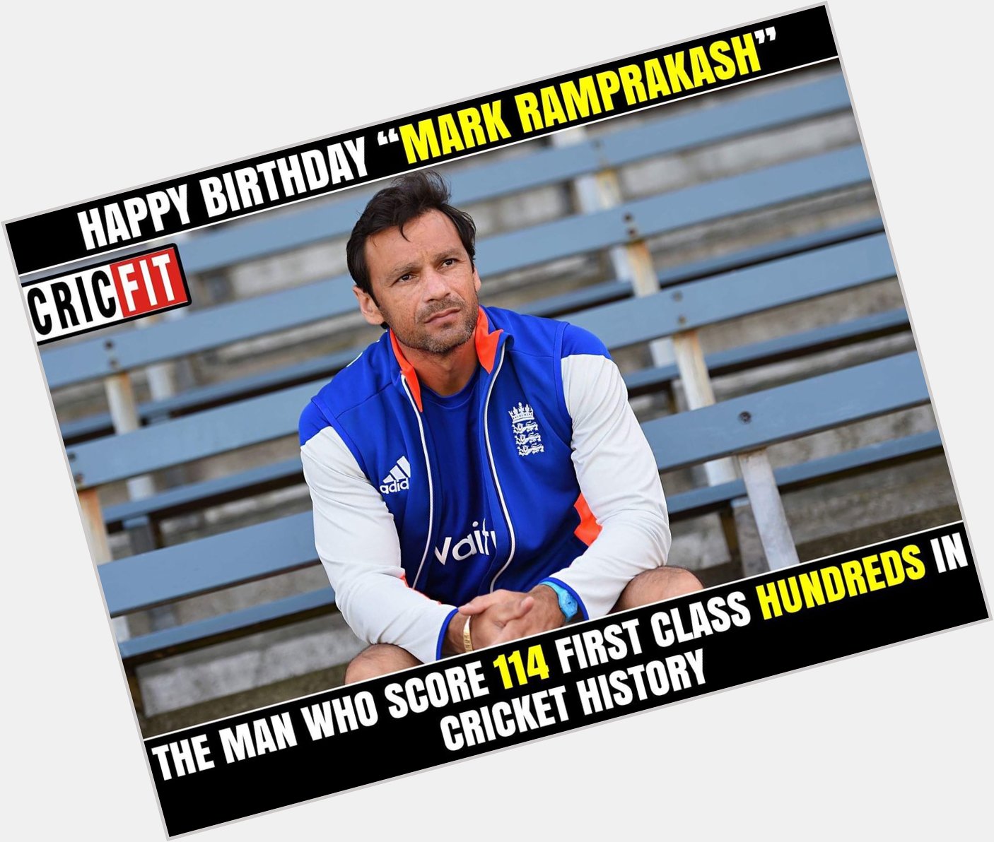 Happy Birthday Mark Ramprakash. 