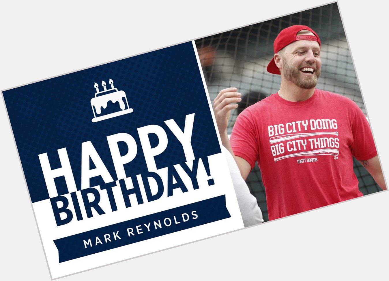 Happy birthday, Mark Reynolds! 