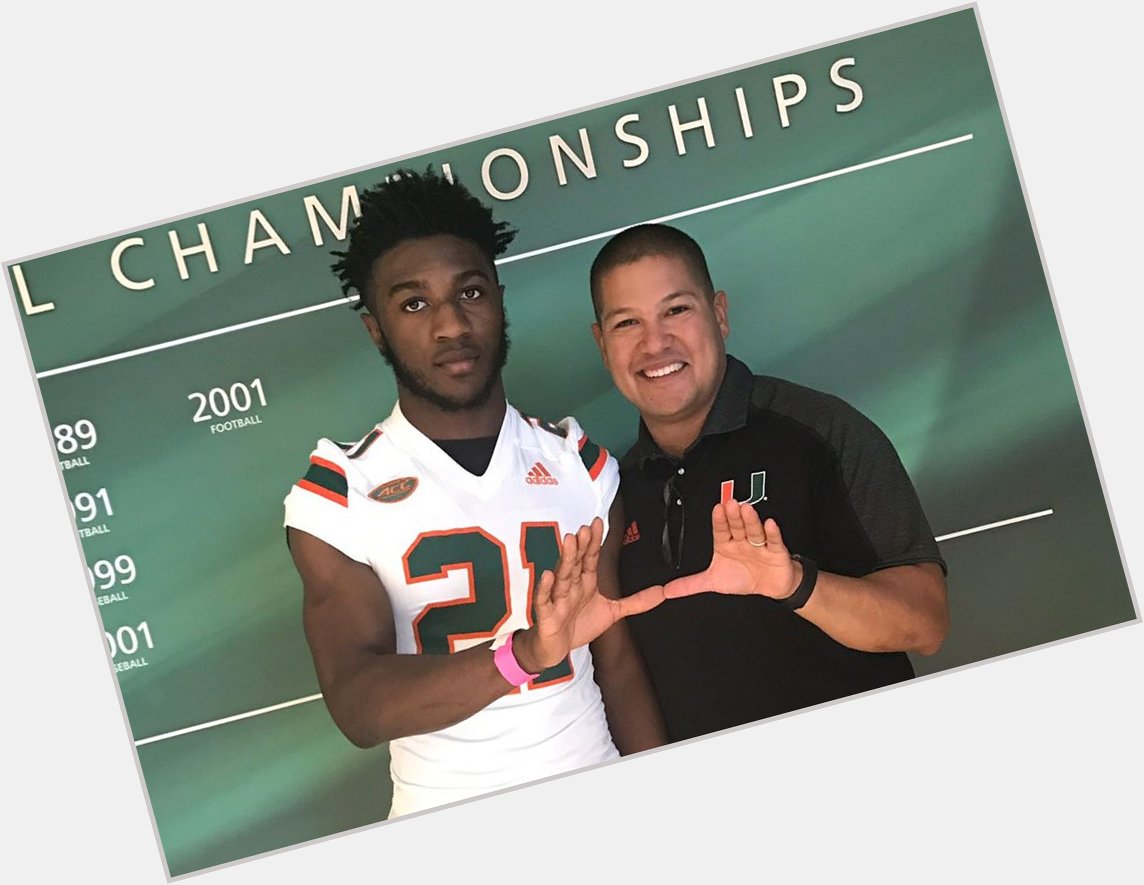 Happy birthday, Mark Richt: 2018 safety Randy Russell chooses the Hurricanes over the Gators  