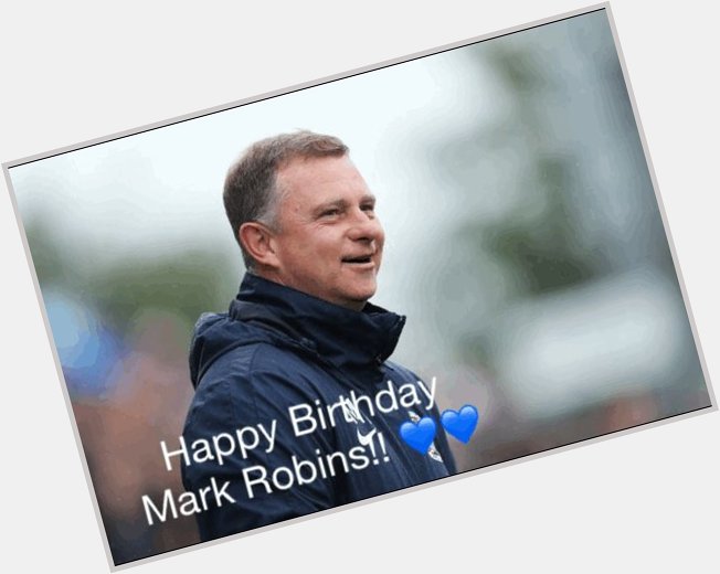 Happy Birthday to Sky Blues manager Mark Robins    . 3 points would be the perfect present  