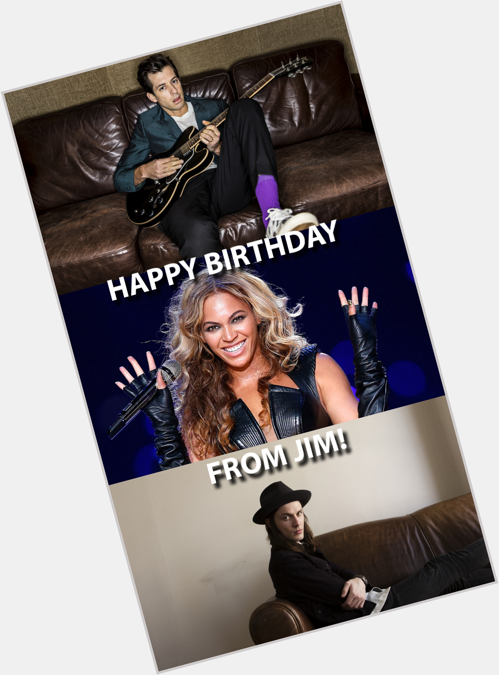 Happy Birthday Mark Ronson, Beyoncé & James Bay! 
