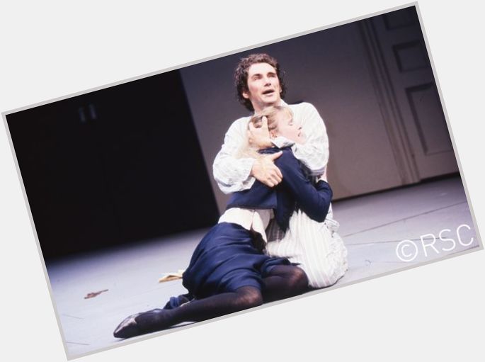 Happy birthday to Mark Rylance, here as Hamlet to Rebecca Saire\s Ophelia, 1989. Pic Reg Wilson via 