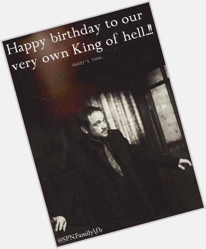 Happy birthday King of hell ..... GOD bless your Kingdom..... ... :D 