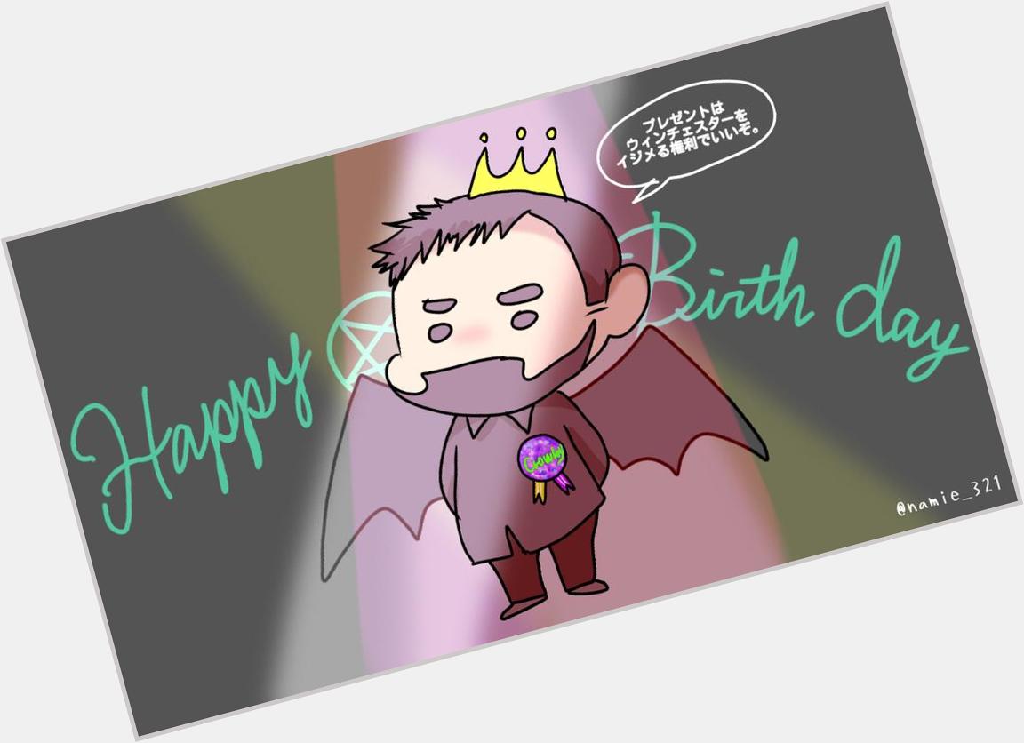 Happy Birthday! Mark Sheppard !
Your acted crowley was awesome XD   