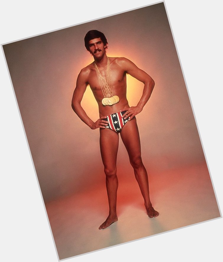 Happy Birthday Mark Spitz! Here\s on circa 1973, with the seven gold medals he won at the 1972 Munich Olympic Games. 