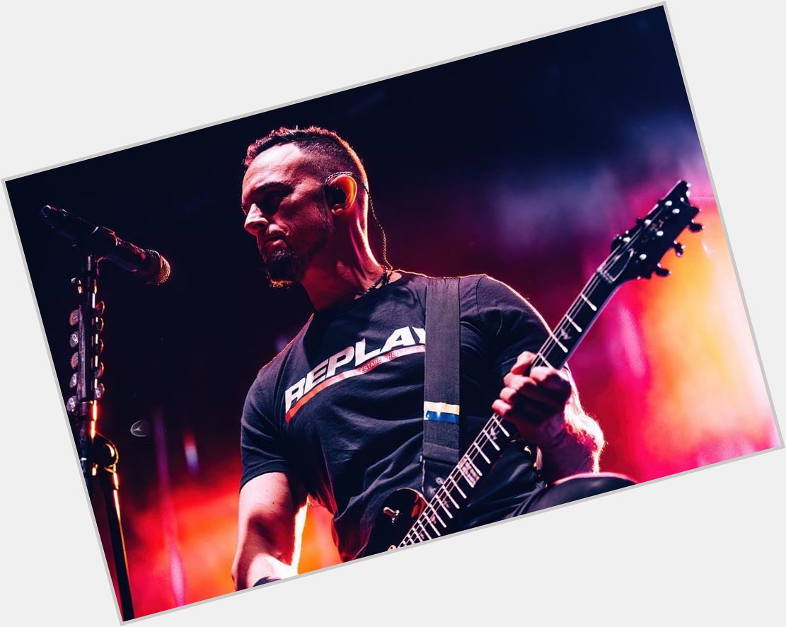 Happy birthday to my biggest guitar hero, Mark Tremonti. Thank you for the endless inspiration 