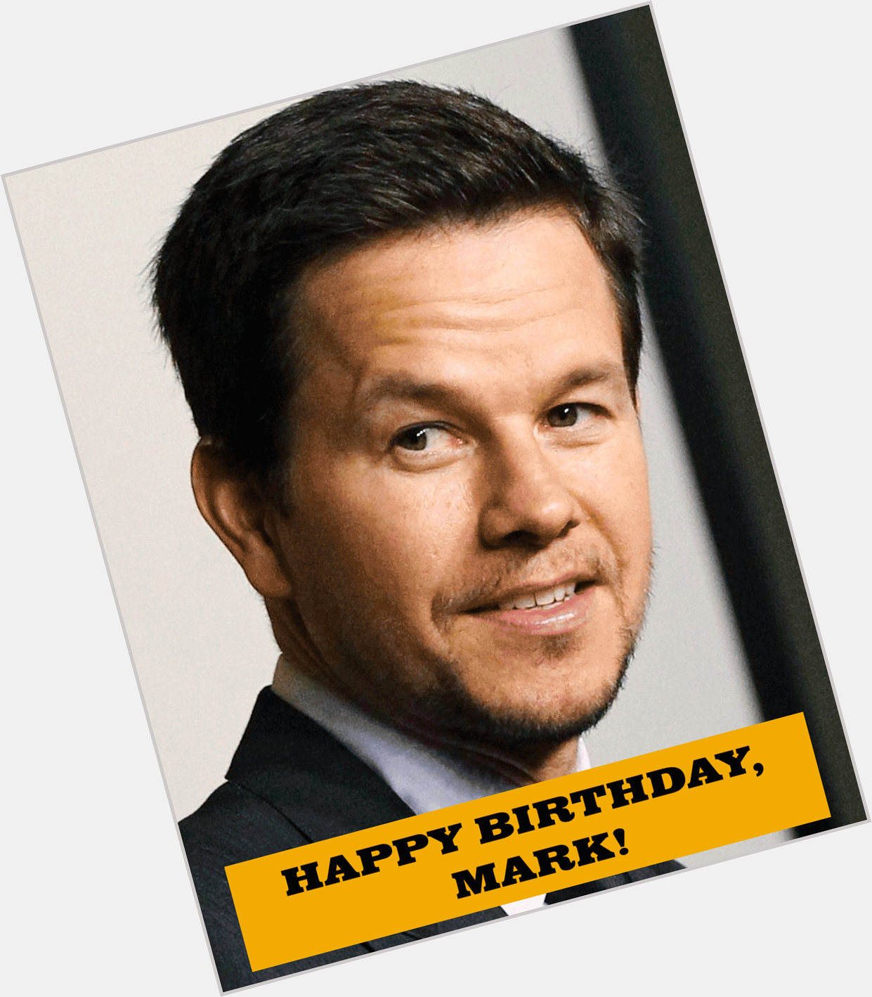 Movie Loft wising Mark Wahlberg a Happy Birthday. Just don t call him Marky Mark!  