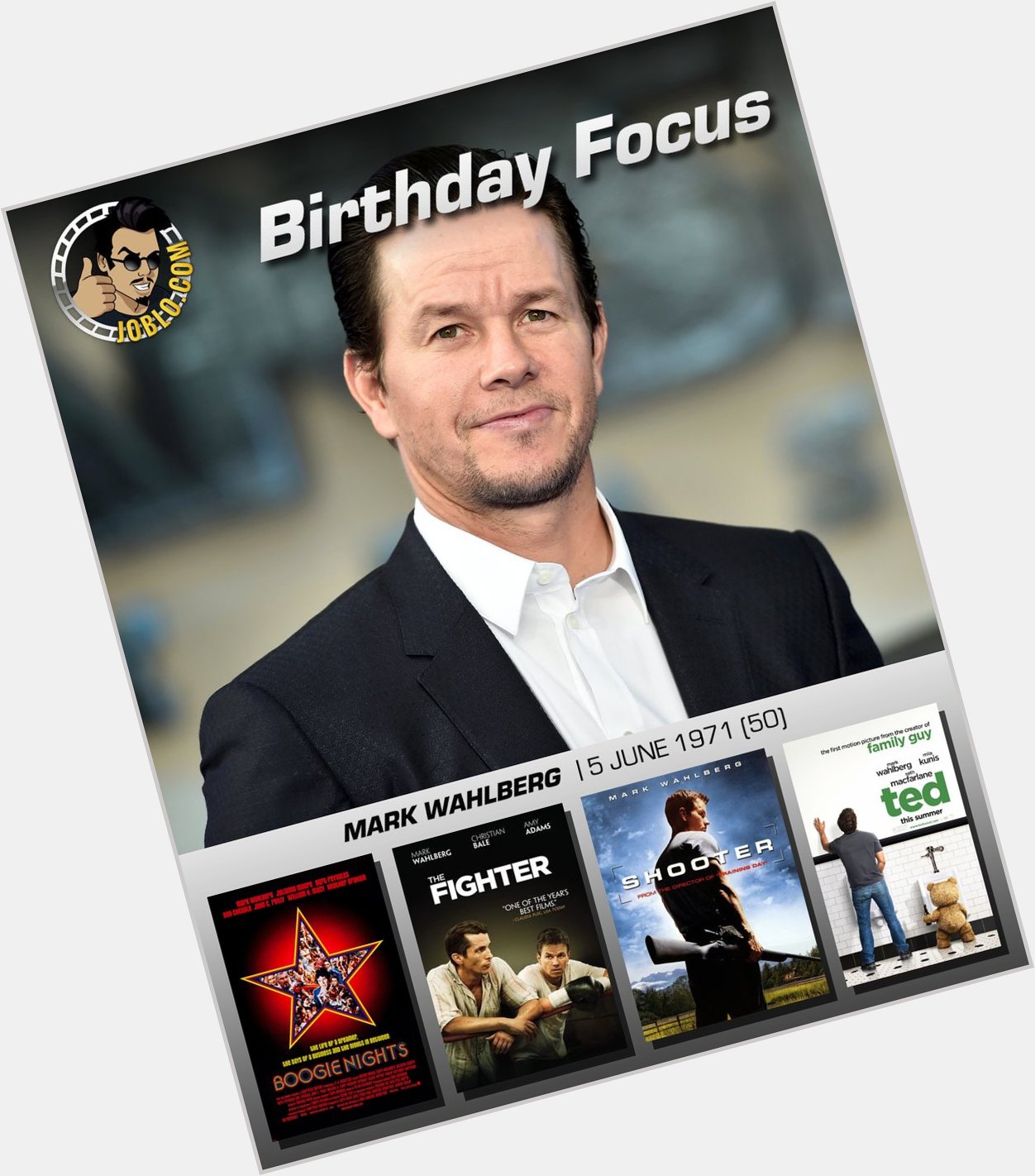 Wishing a very happy 50th birthday to Mark Wahlberg! 