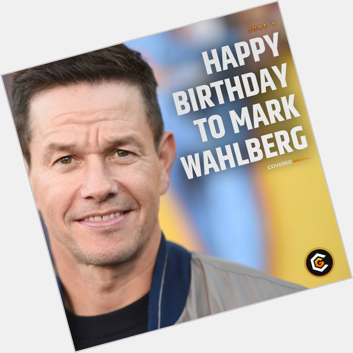 Happy Birthday to Mark Wahlberg! 
