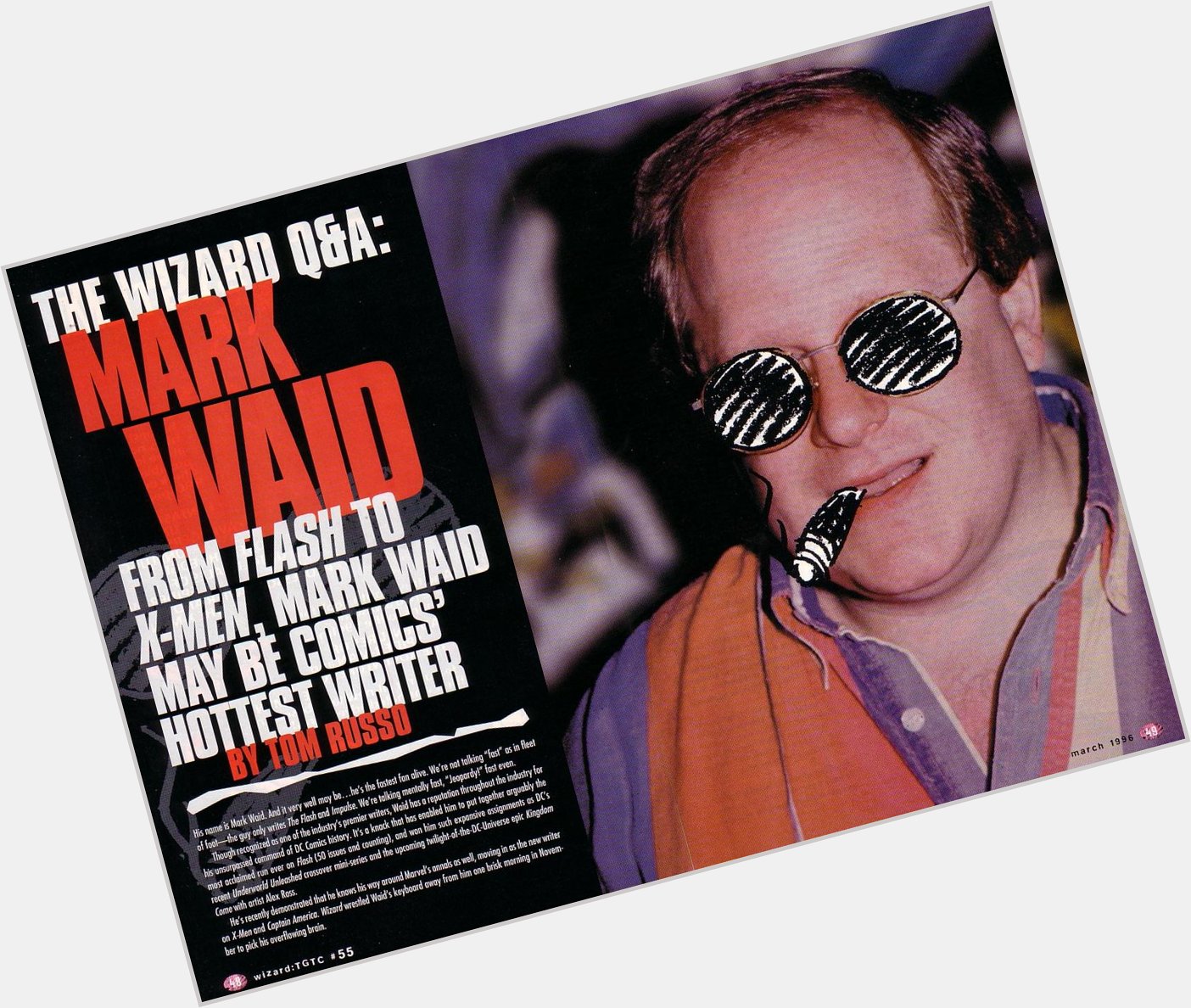 Happy birthday, Mark Waid!!! 