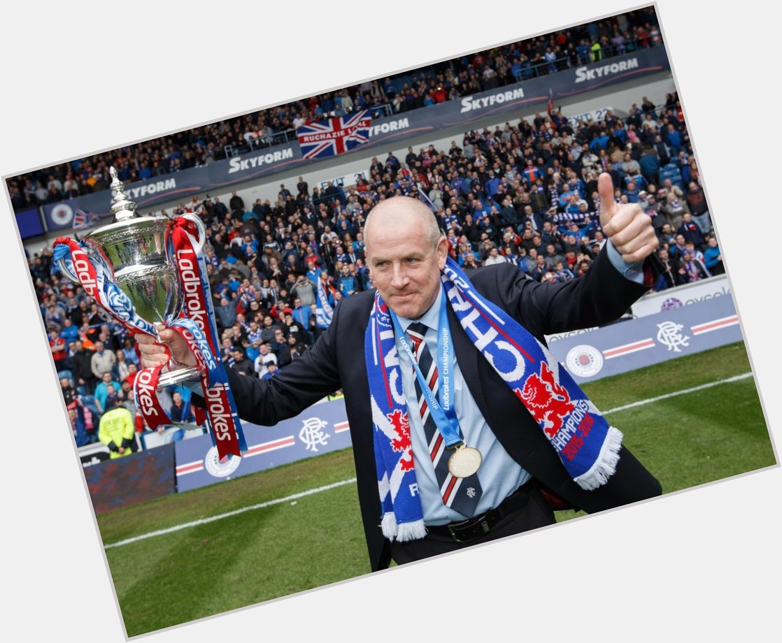 Happy birthday Mark Warburton     