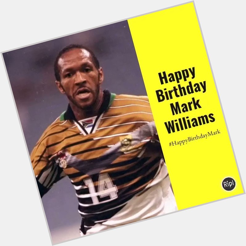 Happy birthday to legend, Mark Williams! 
