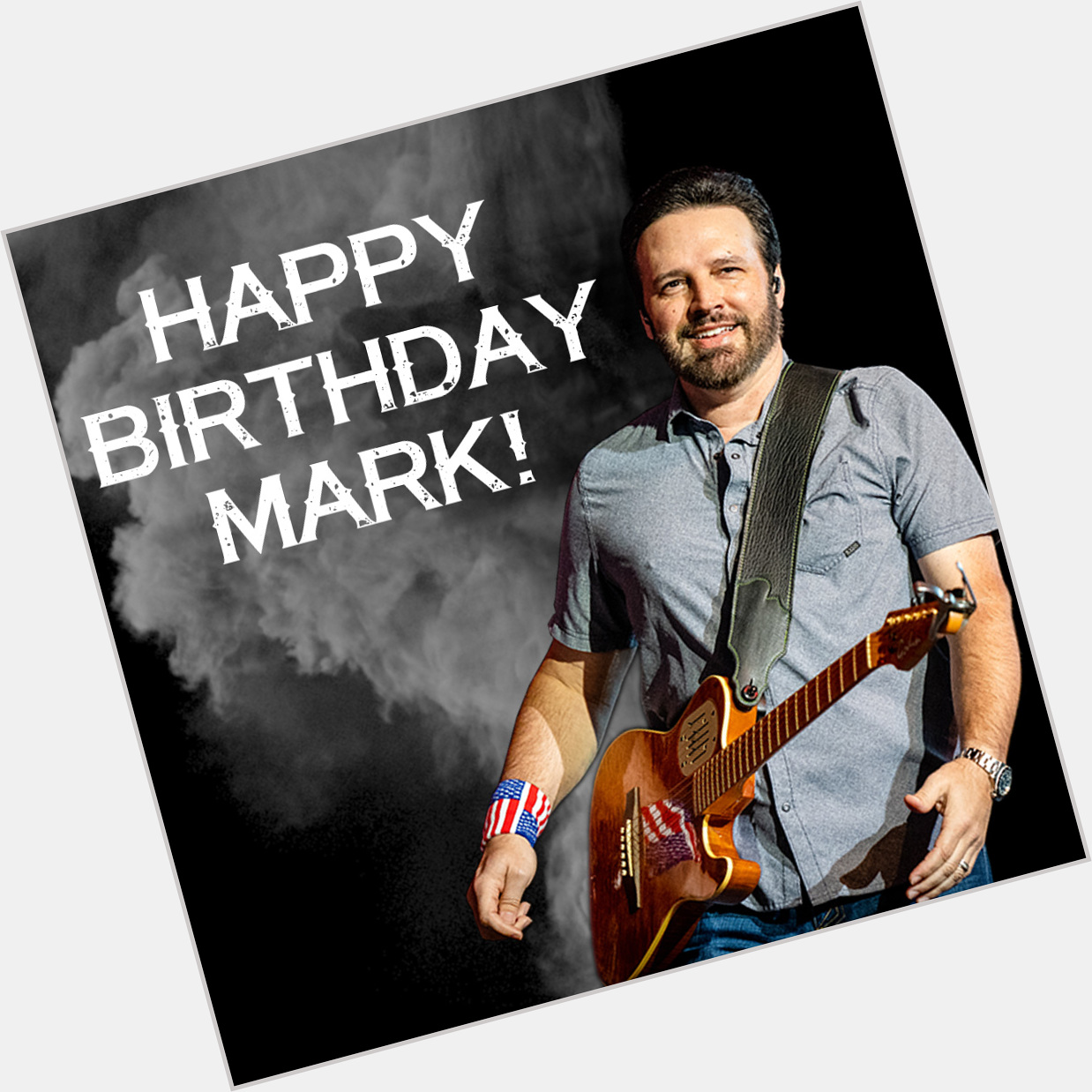 We want to wish a very Happy (early) Birthday to the man we all know and love Mr. Mark Wills! - Team Mark 