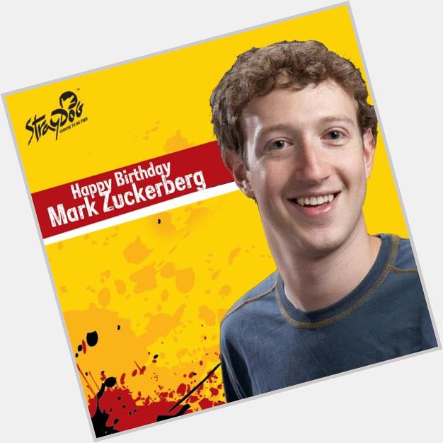  wishes Mark Zuckerberg a very Happy Birthday. 