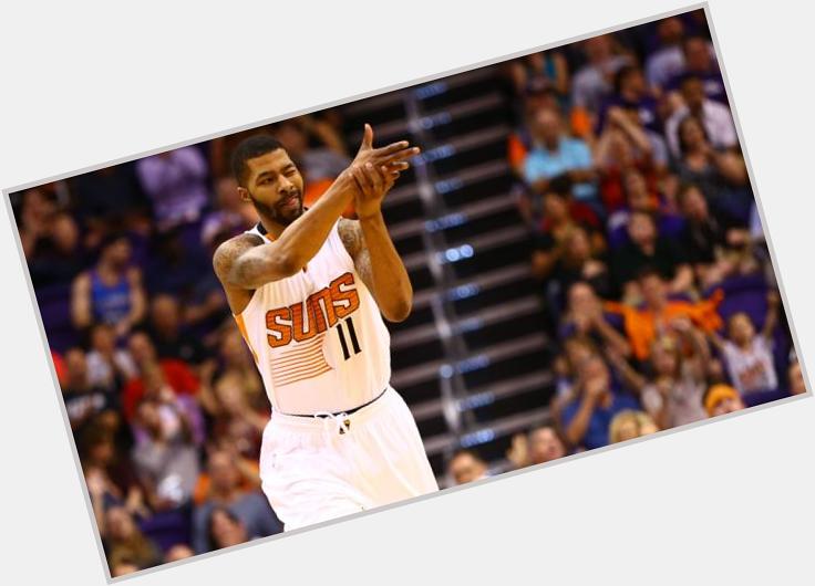 The wished the unhappy (Markieff Morris) a happy birthday on message  