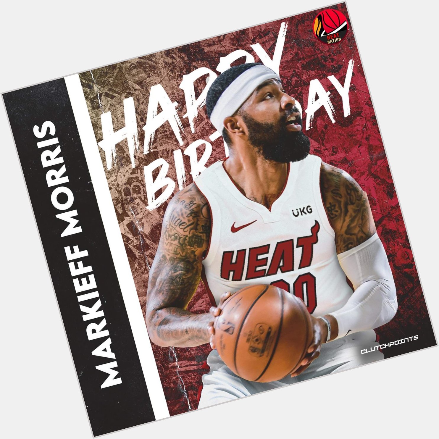 Join Heat Nation in greeting Markieff Morris a happy 32nd birthday!  