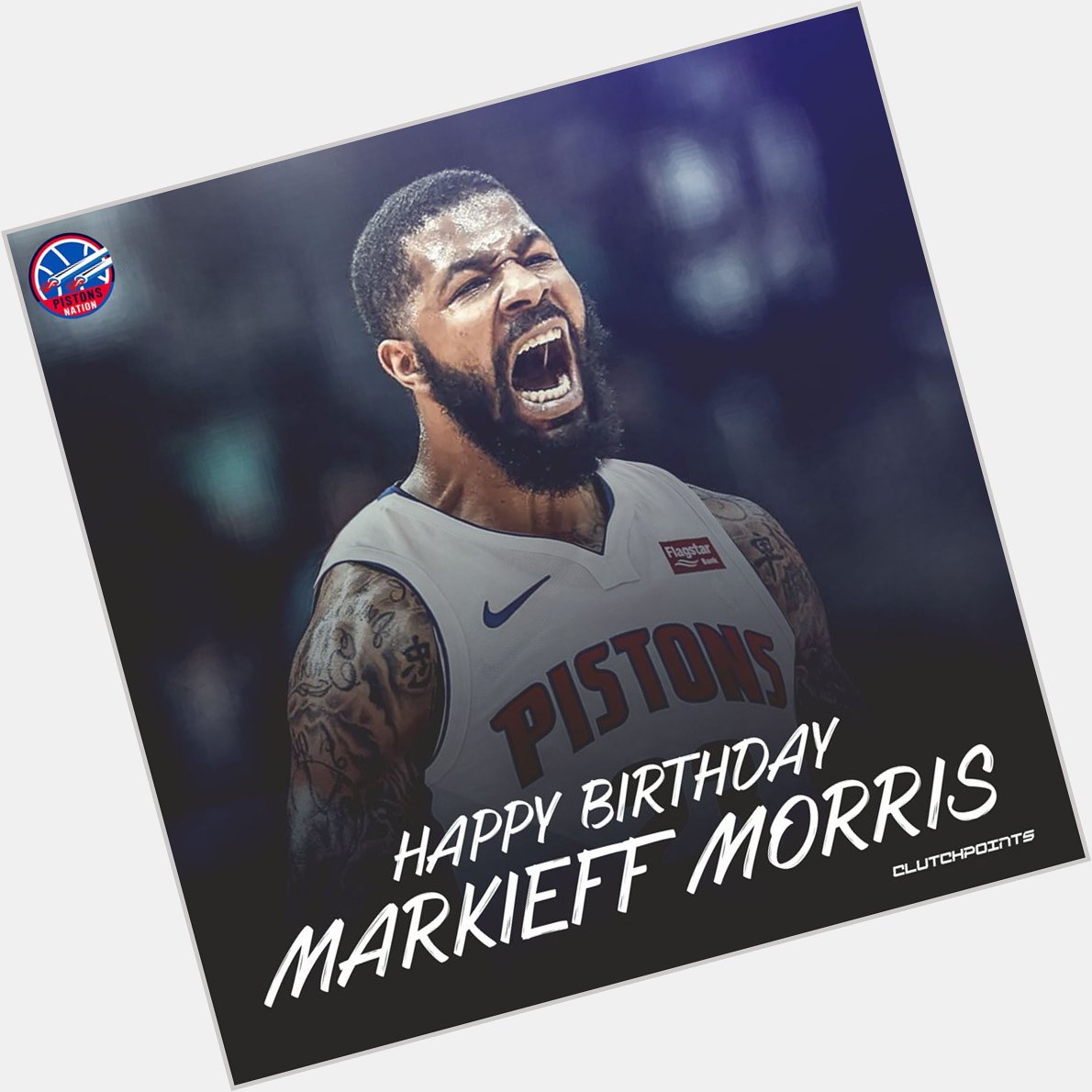 Join Pistons Nation in wishing Markieff Morris a happy 30th birthday!    