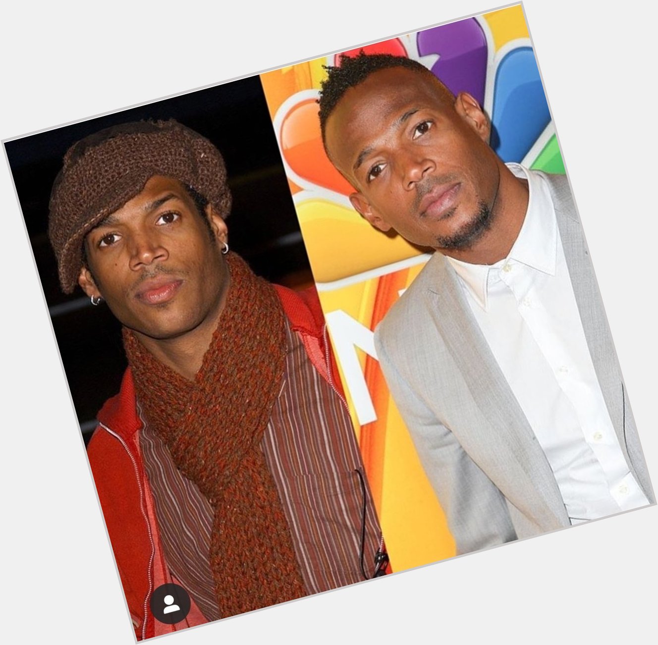 Happy 47th bday, Marlon Wayans.
These pics are 14 yrs apart. 