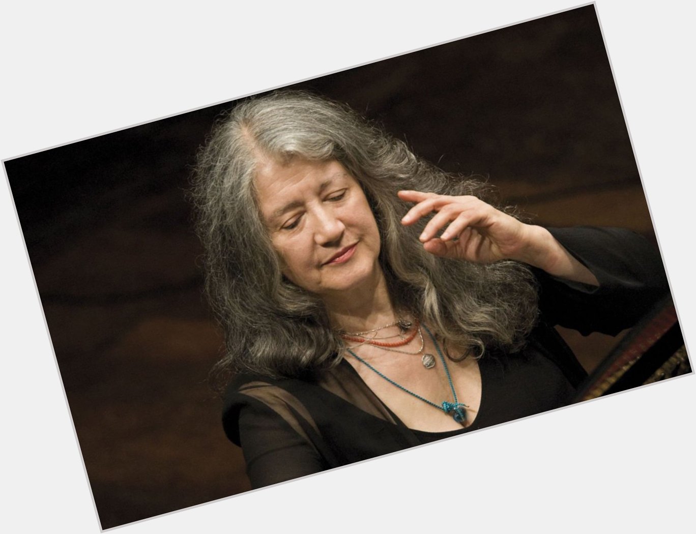 Happy birthday to the magnificent Martha Argerich!
 