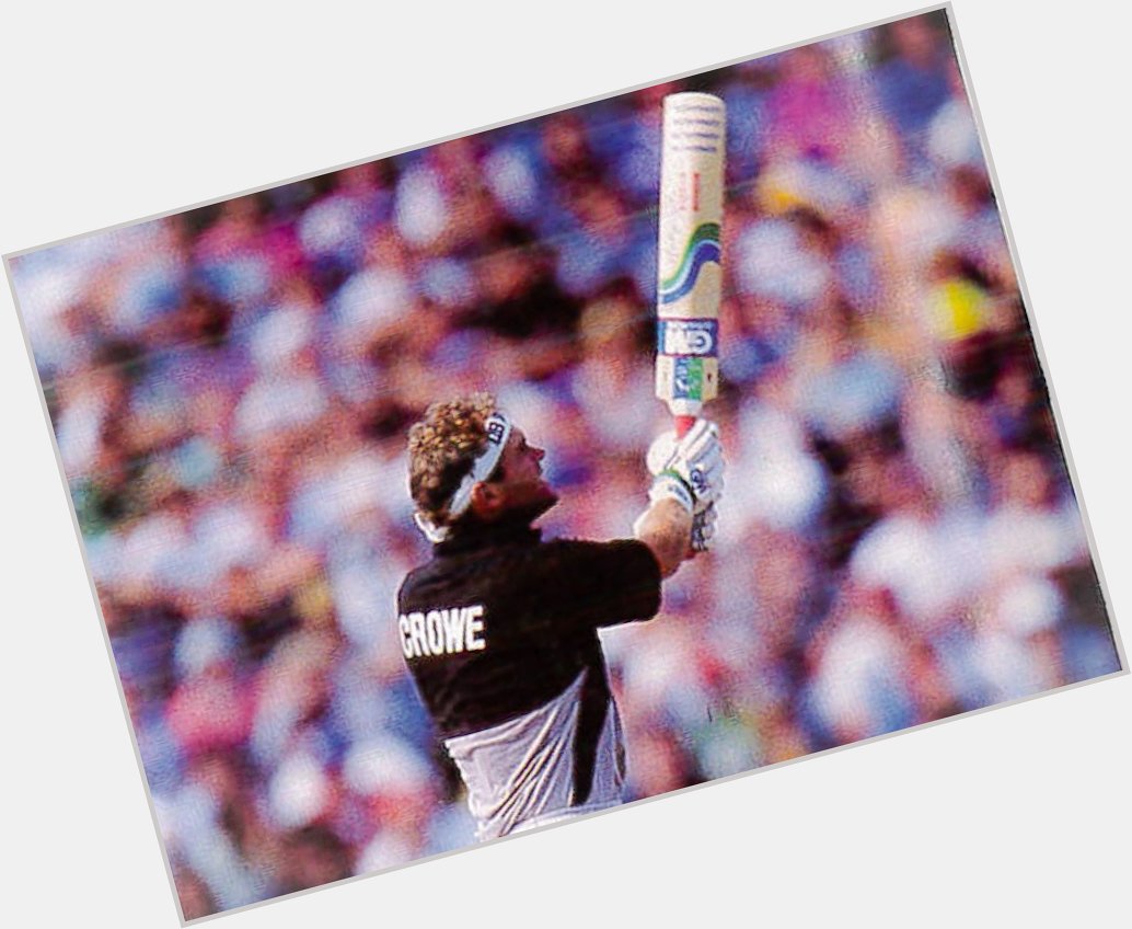 A true fighter on and off the field. Happy Birthday Martin Crowe! 