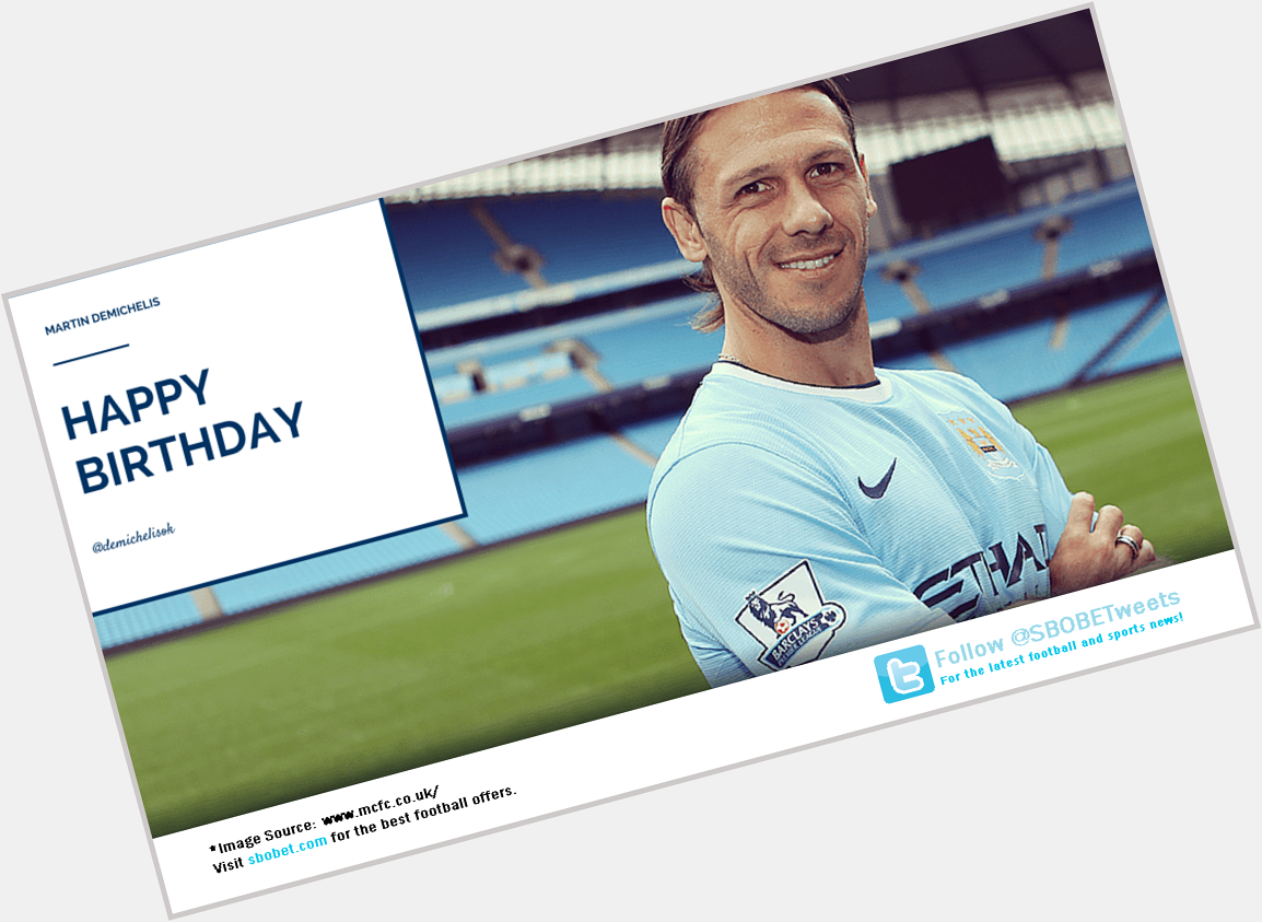 Happy to and defender Martin Demichelis! Remessage to wish a great day. 