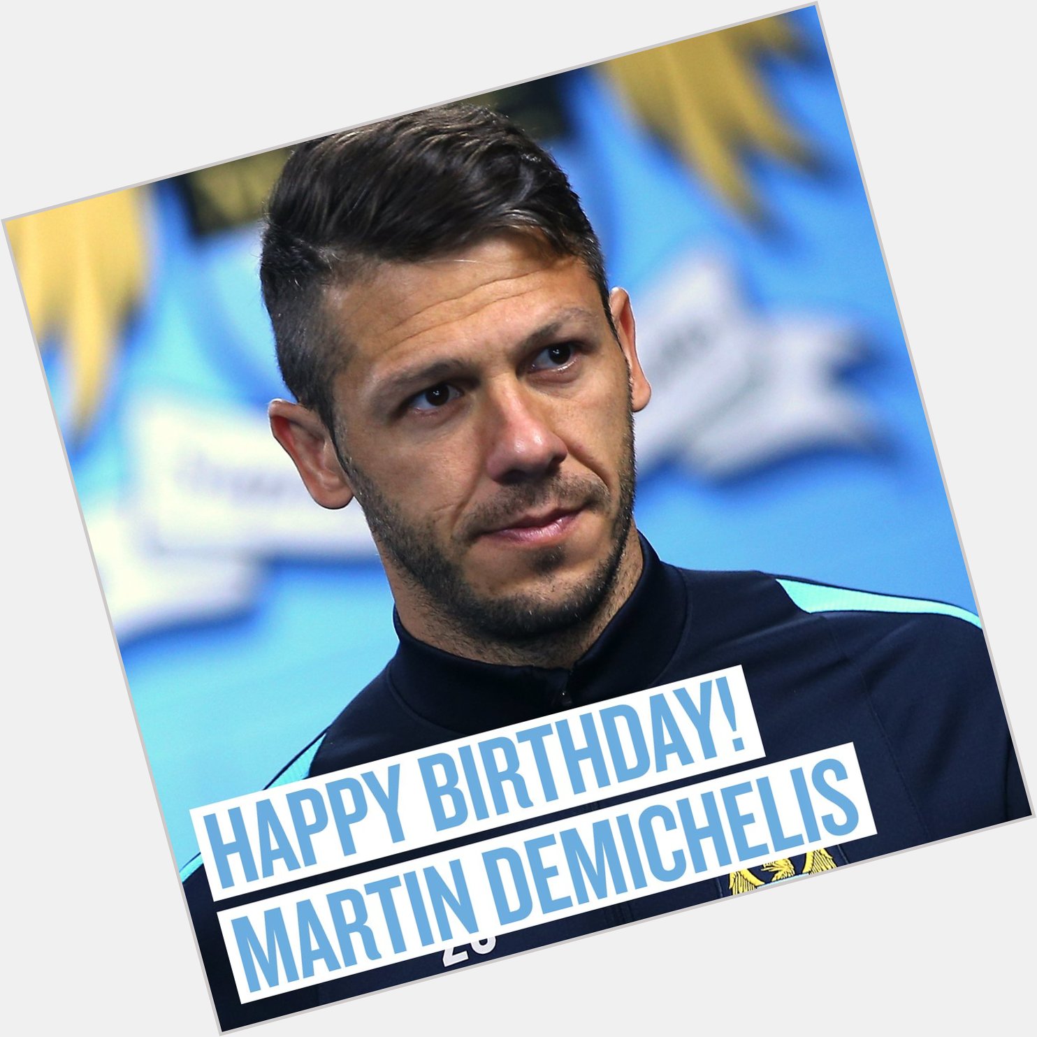 Man City: Join us in wishing Martin Demichelis a very happy 35th birthday today! 

Feliz cumpleaños, Martin! 