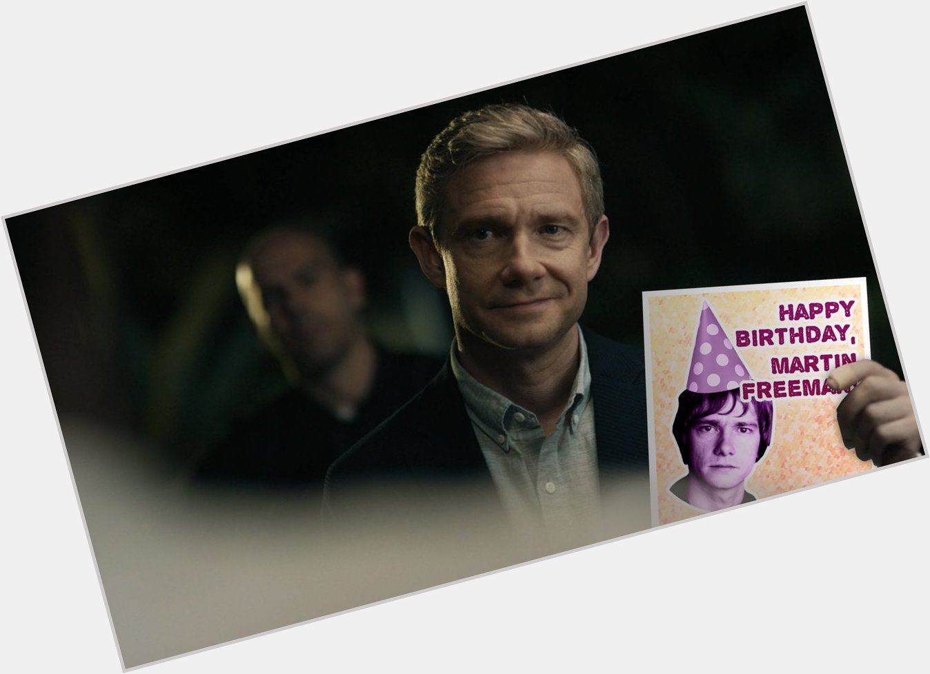 Happy Birthday Martin Freeman, we\re glad you liked the card. 