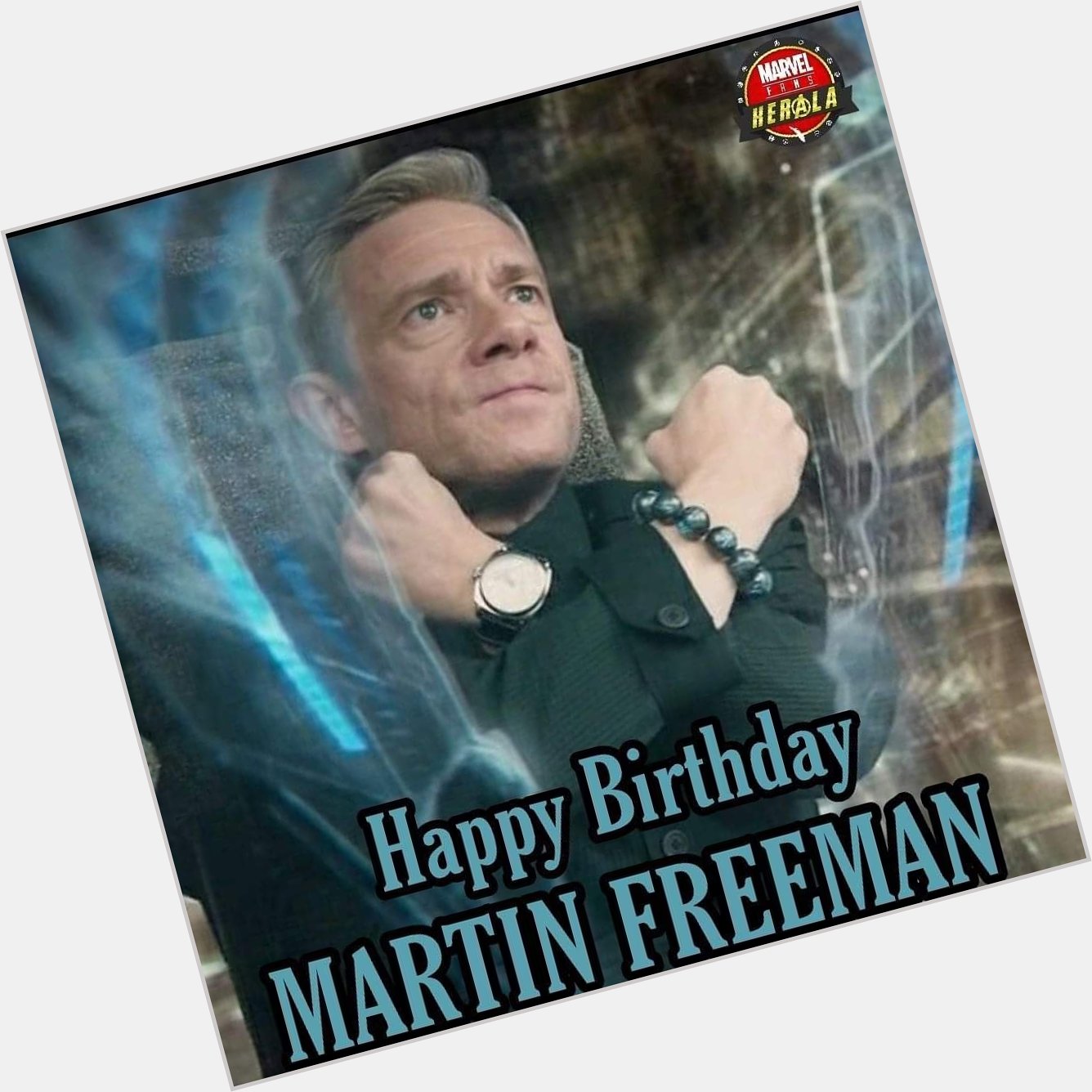 Happy Birthday Martin Freeman    Agent Everett K Ross  
