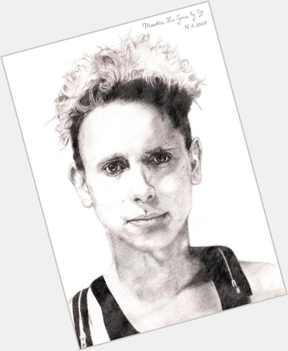 Today\s the birthday of the one artist I admire and respect the most.
Happy birthday genius Martin Gore! 