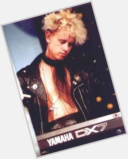 Happy Birthday Martin Gore! I love you and admire you so much  