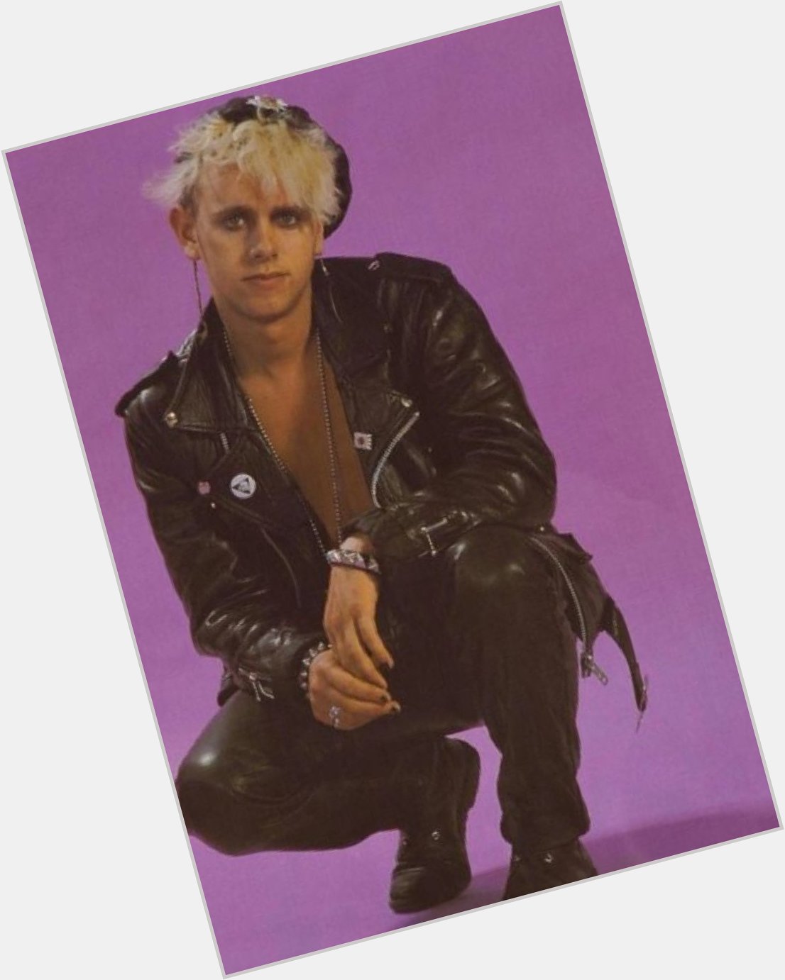 Happy birthday to my favourite dilf martin gore, have a great day  